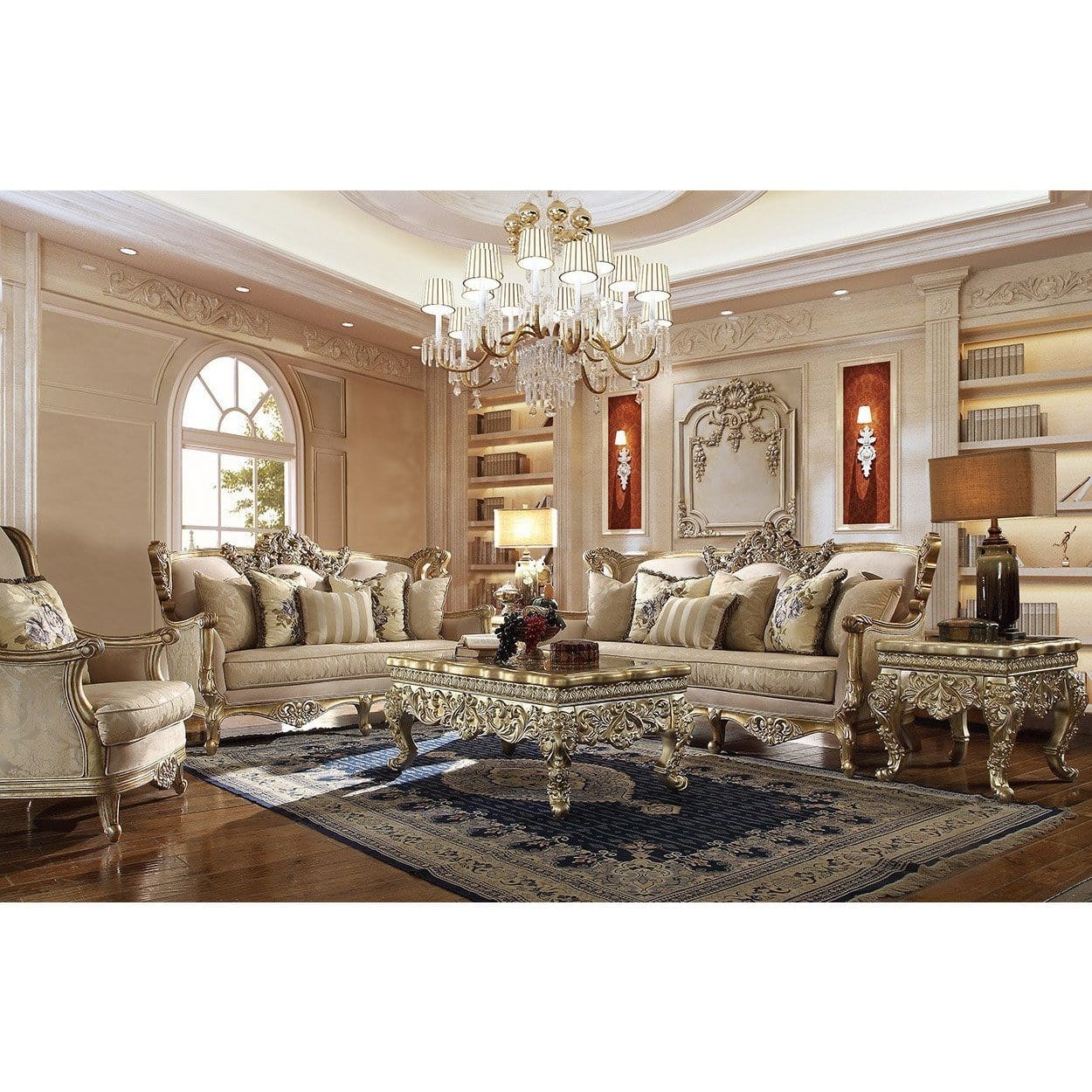 Homey Design 3Pc Sofa Set HD-04-SSET3