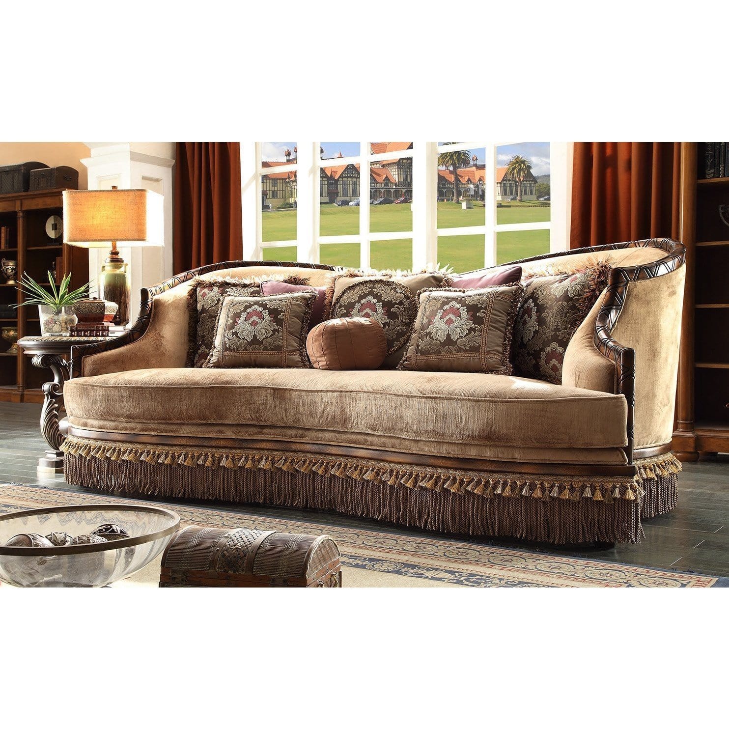 Homey Design 3Pc Sofa Set HD-1631-SSET3