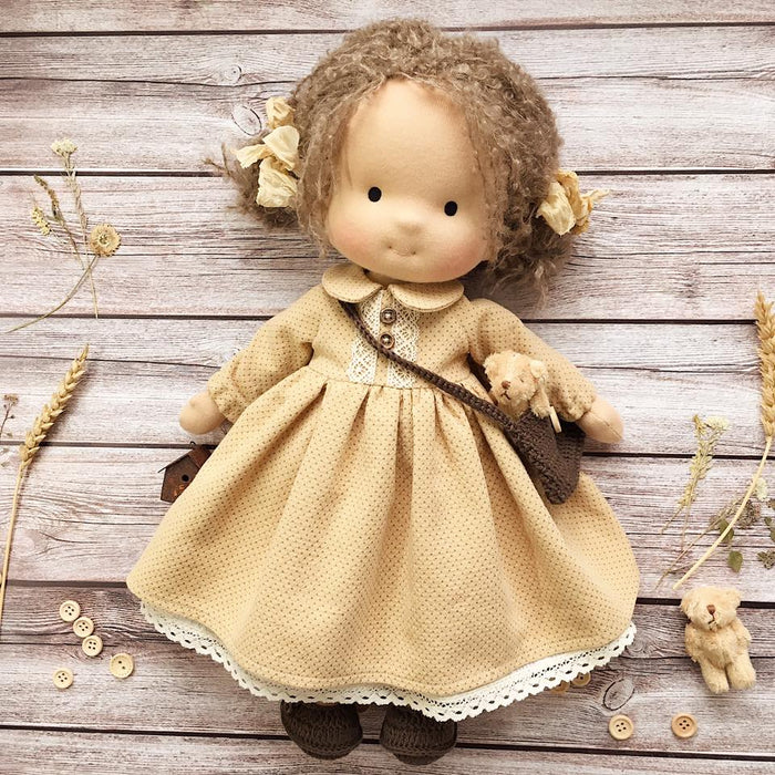 Handmade Waldorf Doll - Nancy