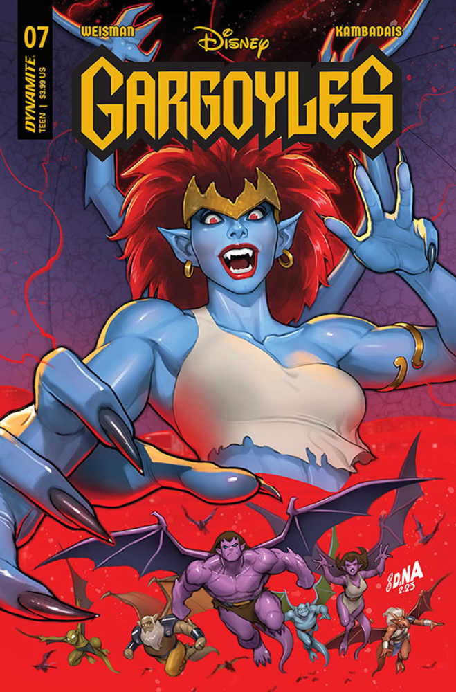 Gargoyles #7 Cover A Nakayama