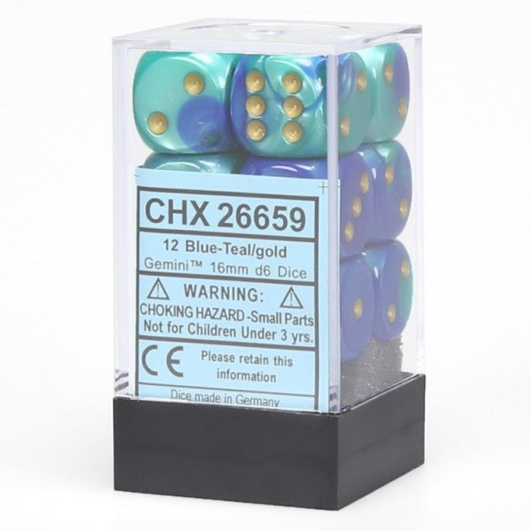 Gemini 7: 16mm D6 Blue/Teal/Gold (12)