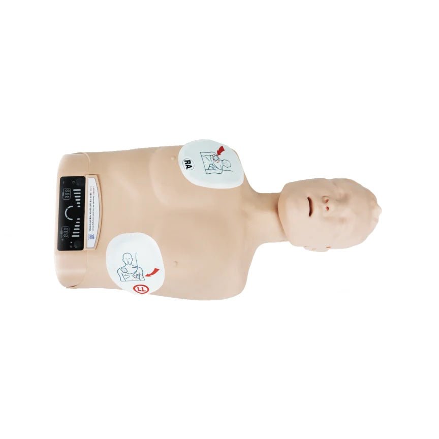 BT Inc Sherpa-X Smart CPR Trainer with Magnetic AED Pads and Training Modes