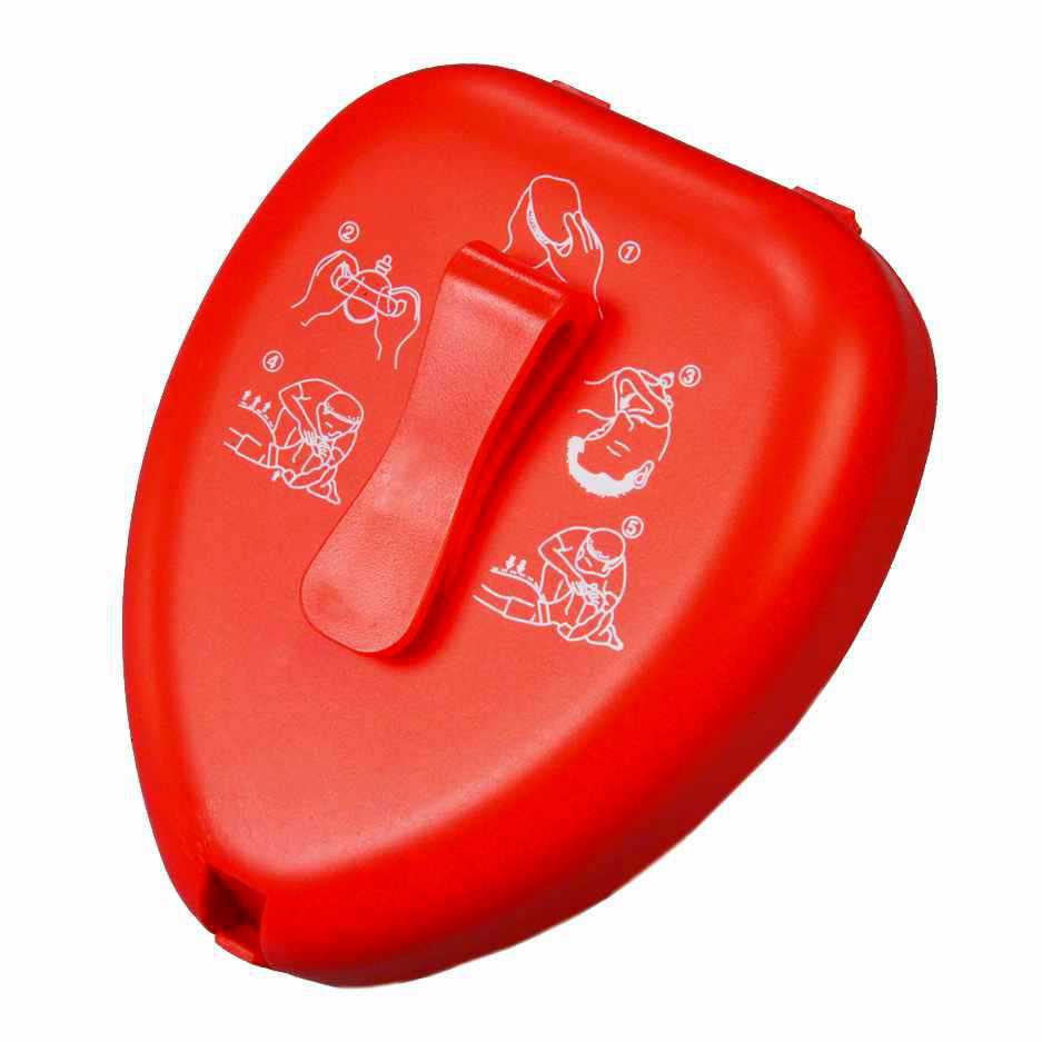 WNL Products CPR Masks for Adults and Children | Hard Red Case