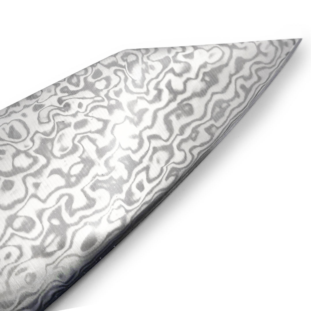 Sakai Takayuki Coreless Damascus Kengata Santoku 160mm (6.3