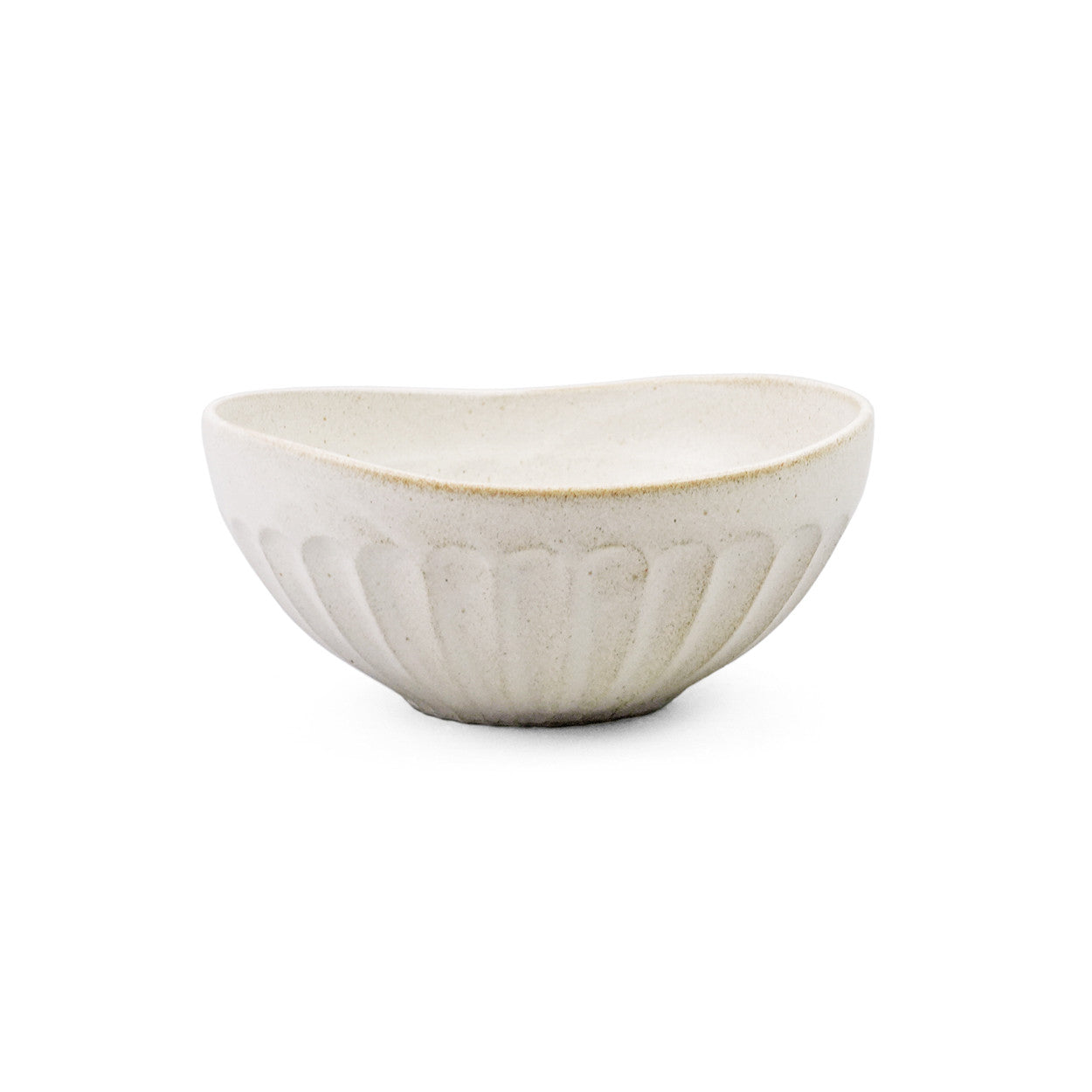 Kobiki Ivory Kobachi Bowl Shaved Design 13 fl oz / 5.3