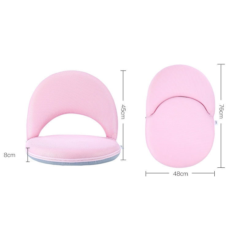 Multifunctional Folding Bed Backrest Waist Pregnant Women Breastfeeding Chair, 42-Speed / Small(Pink)