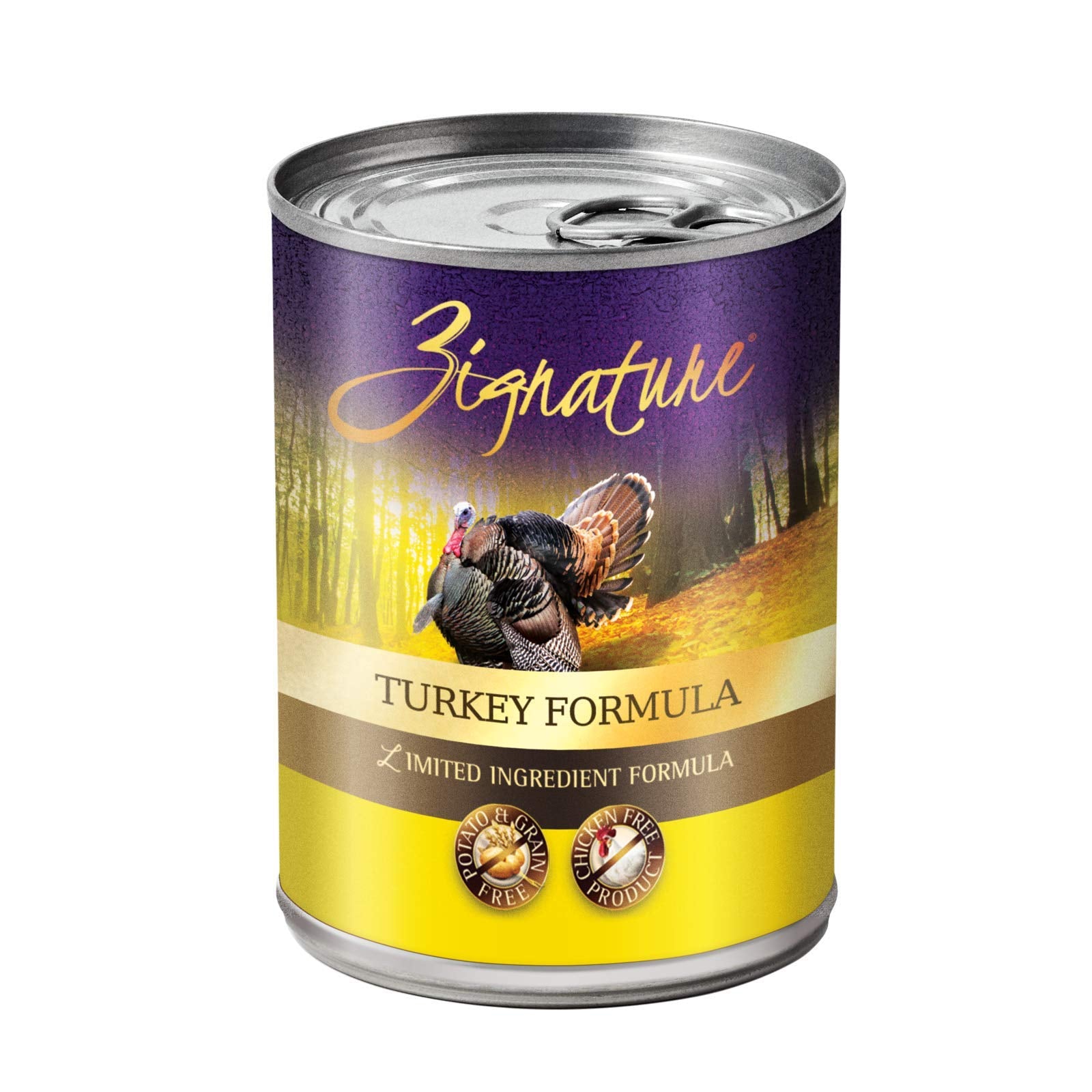 Zignature Turkey Formula Grain-Free Wet Dog Food 13oz