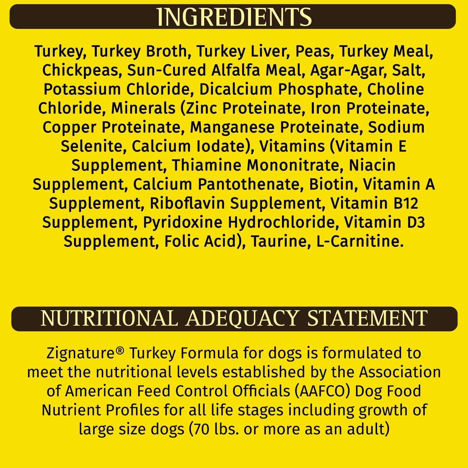 Zignature Turkey Formula Grain-Free Wet Dog Food 13oz