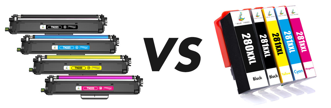 Compatible Brother HL-L3210CW toner vs ink