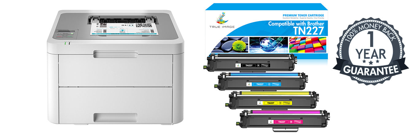 1-year 100% satisfaction guarantee of Brother HL-L3210CW Toner Replacement