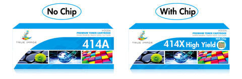 HP 414X toner cartridges 4 pack