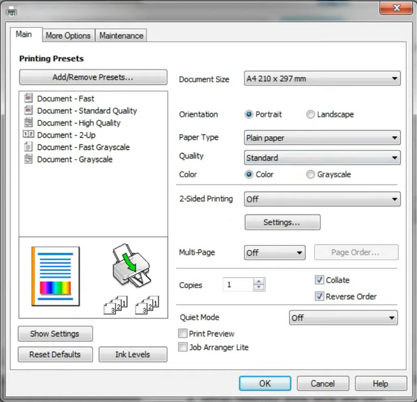 Can You Print on Cardstock with a Regular Printer - Adjust Printer Settings