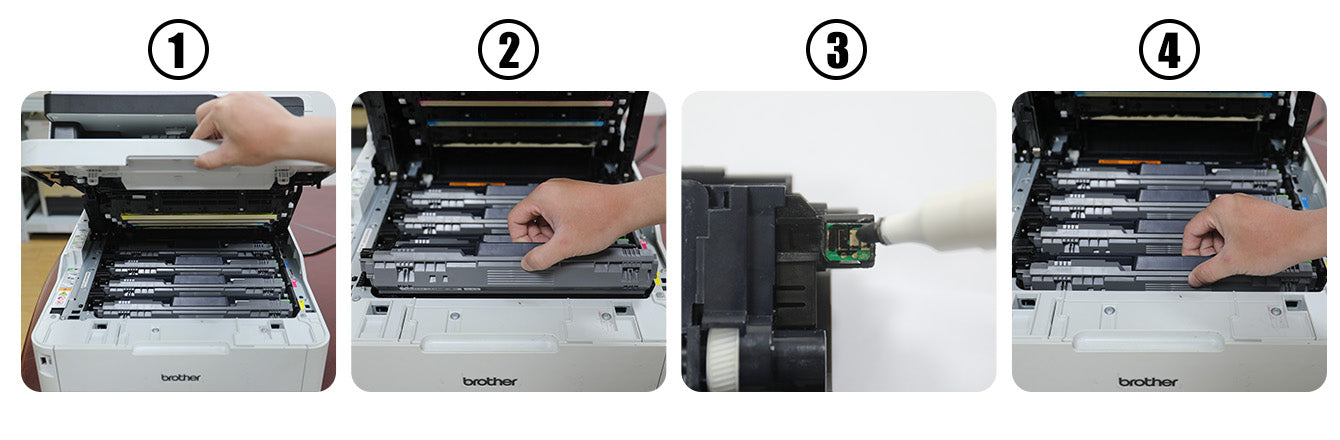 Brother Printer No Toner Override