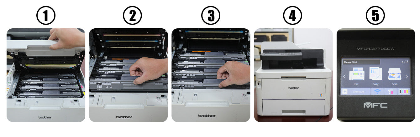 Brother printer no toner override