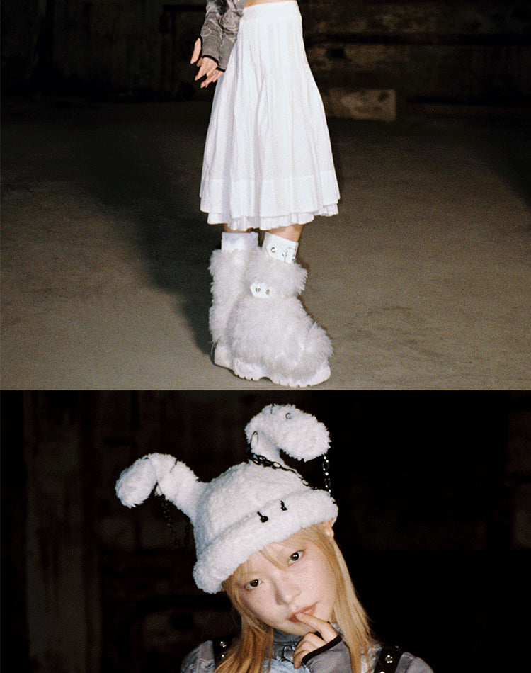 WHITE BUNNY HAT – CFierce