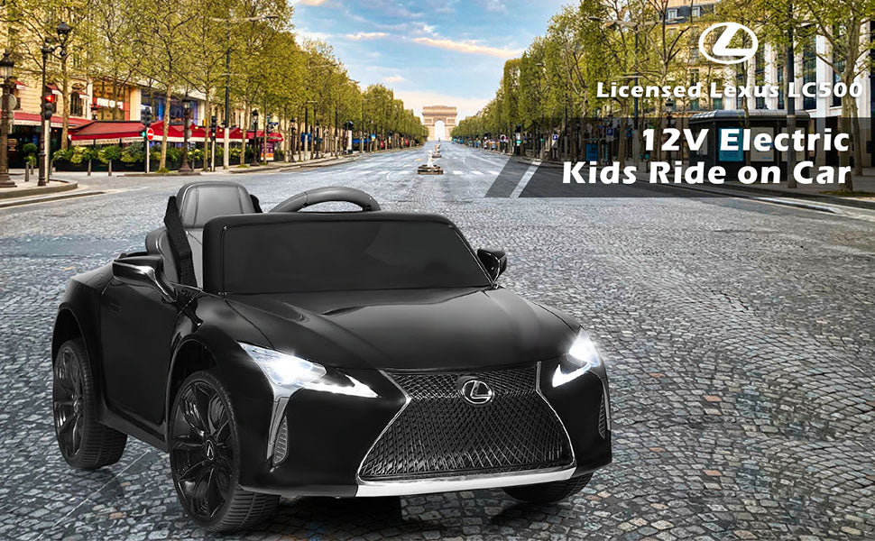 12V Kids Ride on Car Licensed Lexus LC500 Electric Vehicle with Remote Control