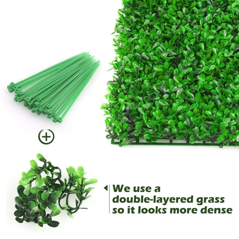 Bestoutdor Artificial Wall Hedge Grass Wall Panels