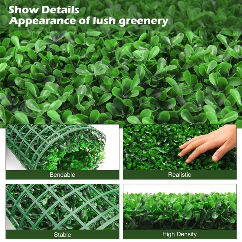 Bestoutdor Artificial Wall Hedge Grass Wall Panels