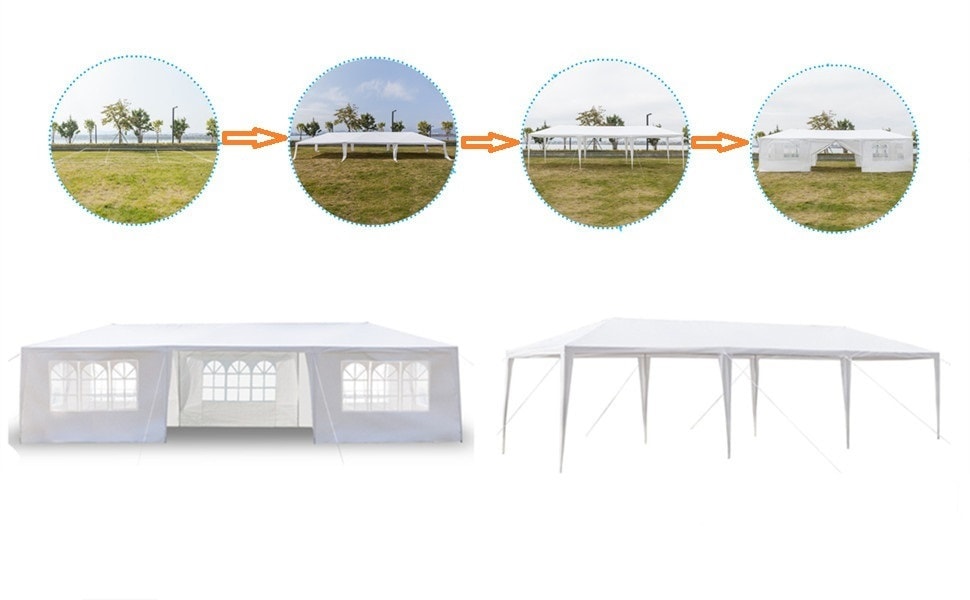 Large Outdoor Canopy - Gazebo - Pavilion - Event Tent - Bestoutdor.com