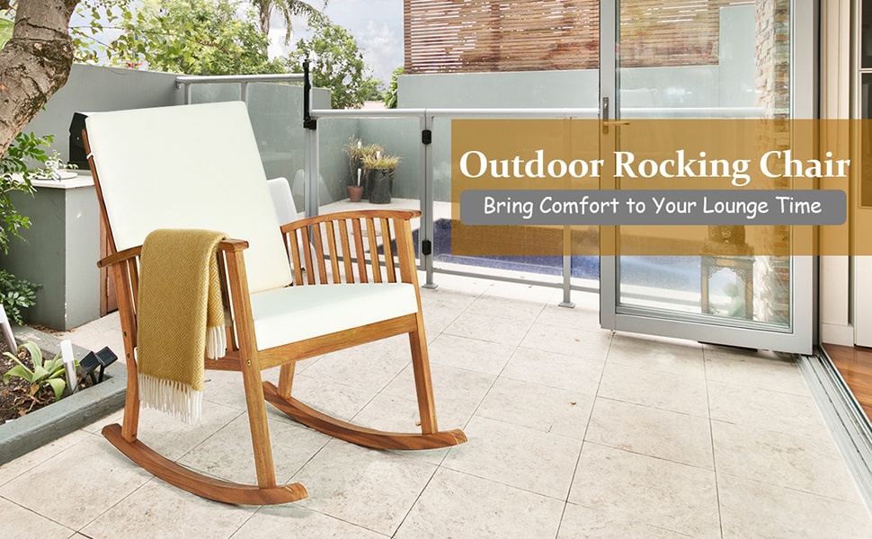 Bestoutdor Outdoor Rocking Chair