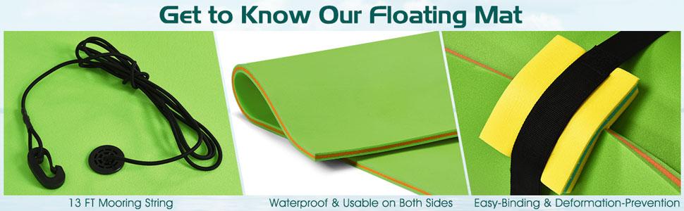 Bestoutdor floating mat pad