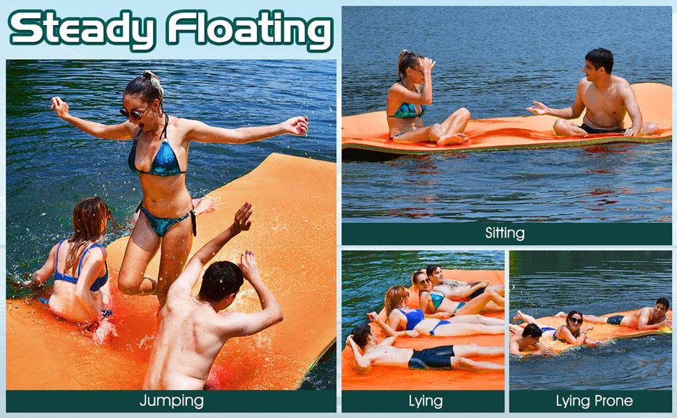 Bestoutdor floating mat pad