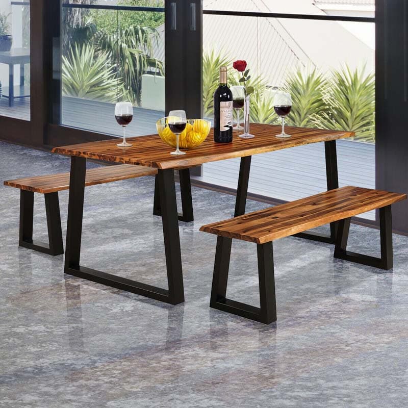 Patio wooden bench - bestoutdor.com