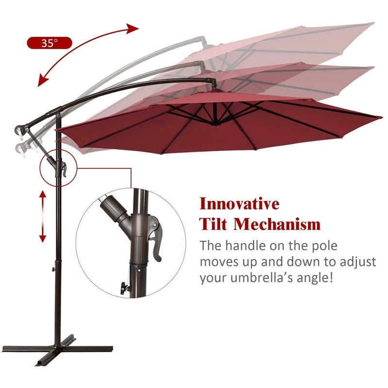 Patio umbrella offset umbrella bestoutdor patio furniture