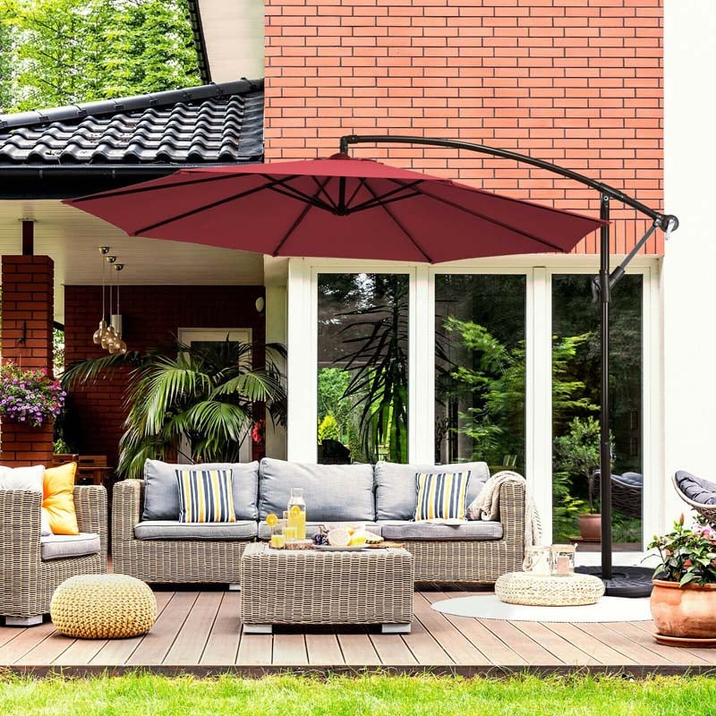 Patio umbrella offset umbrella bestoutdor patio furniture
