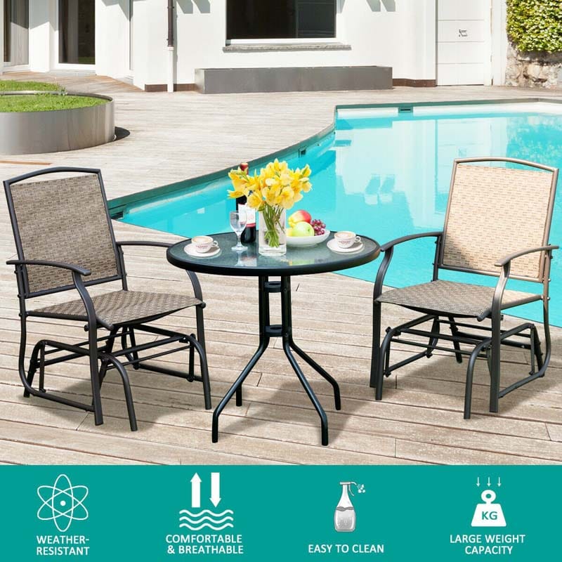 patio rocking chair - outdoor furniture - bestoutdor.com
