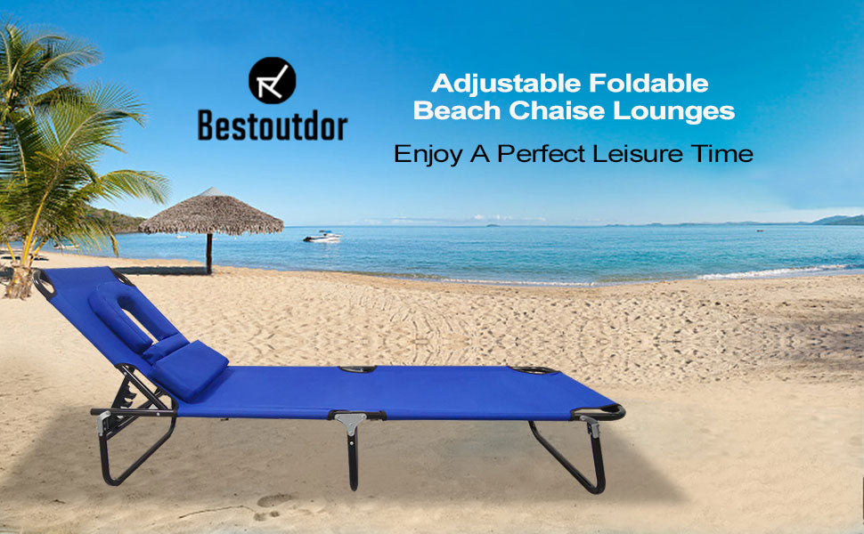 Bestoutdor beach lounge chair