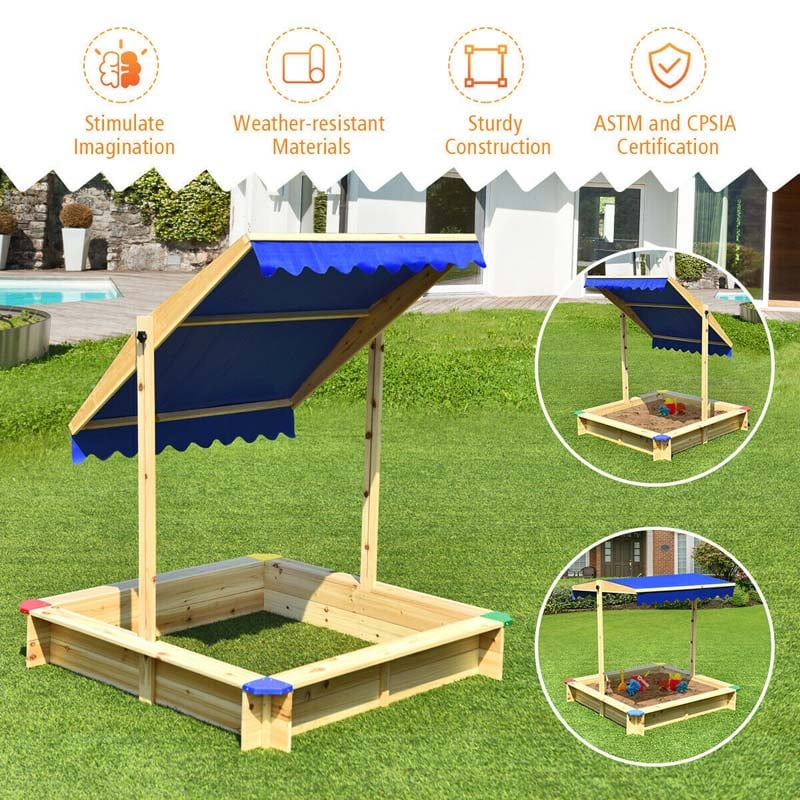 Sandbox children outdoor playset outdoor products bestoutdor.com