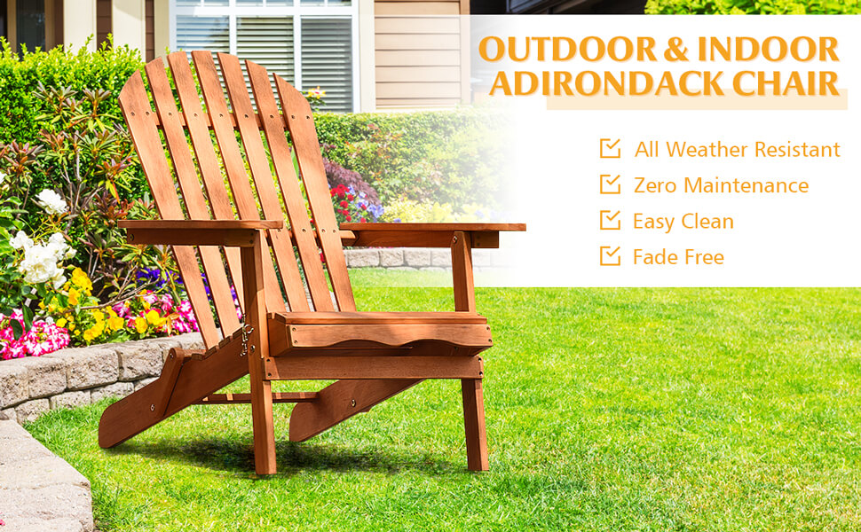 Bestoutdor Adirondack Chair Patio Chair