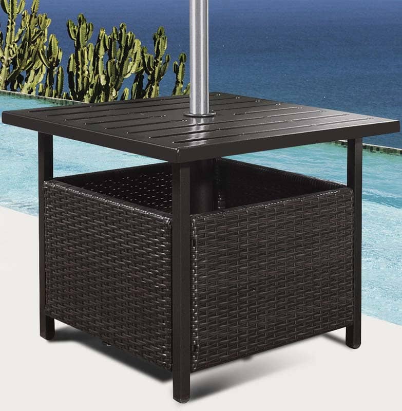 Patio umbrella table patio furniture Bestoutdor.com