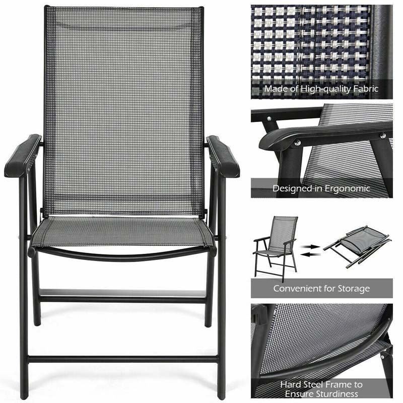 Patio folding chair - patio furniture - bestoutdor.com