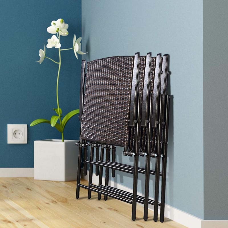 patio rattan chair folding chair patio outdoor furniture bestoutdor.com