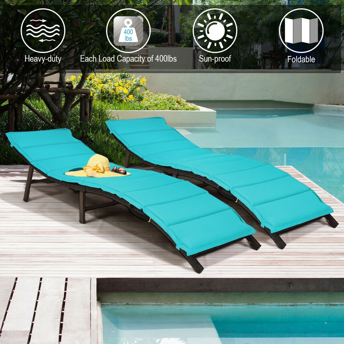 patio rattan lounge chair - bestoutdor.com