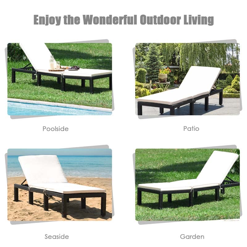 patio lounge chair rattan furniture outdoor furniture bestoutdor.com
