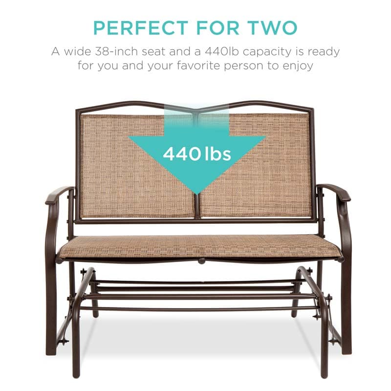 patio rocking bench patio glider outdoor furniture bestoutdor.com