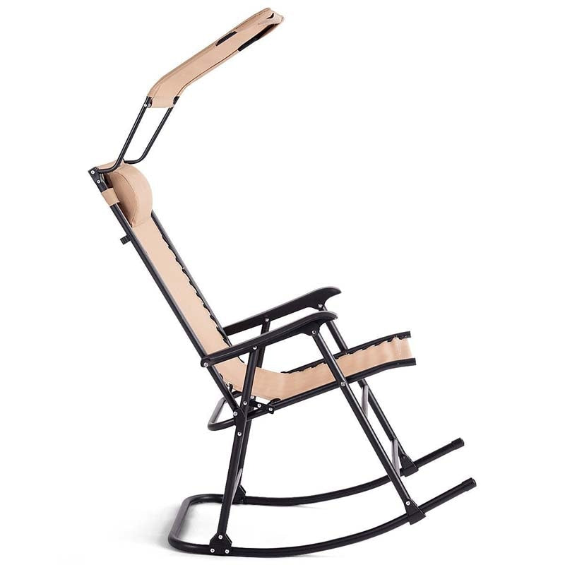 Patio Folding Rocking Chair - Bestoutdor.com
