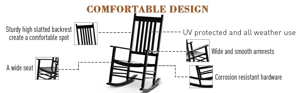 Patio rocking chair  outdoor furniture  bestoutdor.com