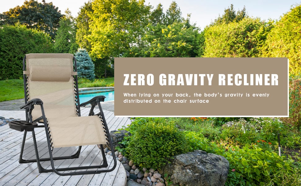 Zero Gravity Chair outdoor patio furnitures bestoutdor.com