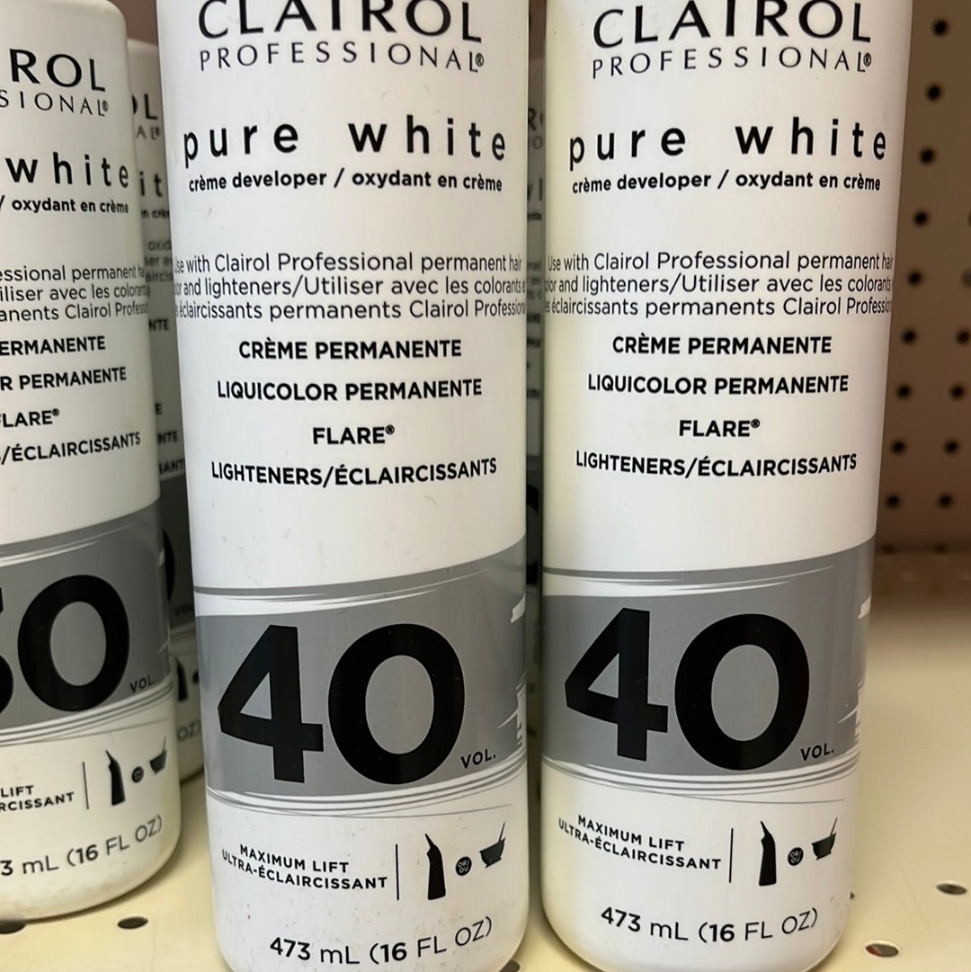 Clairol Pure White Creme Developer