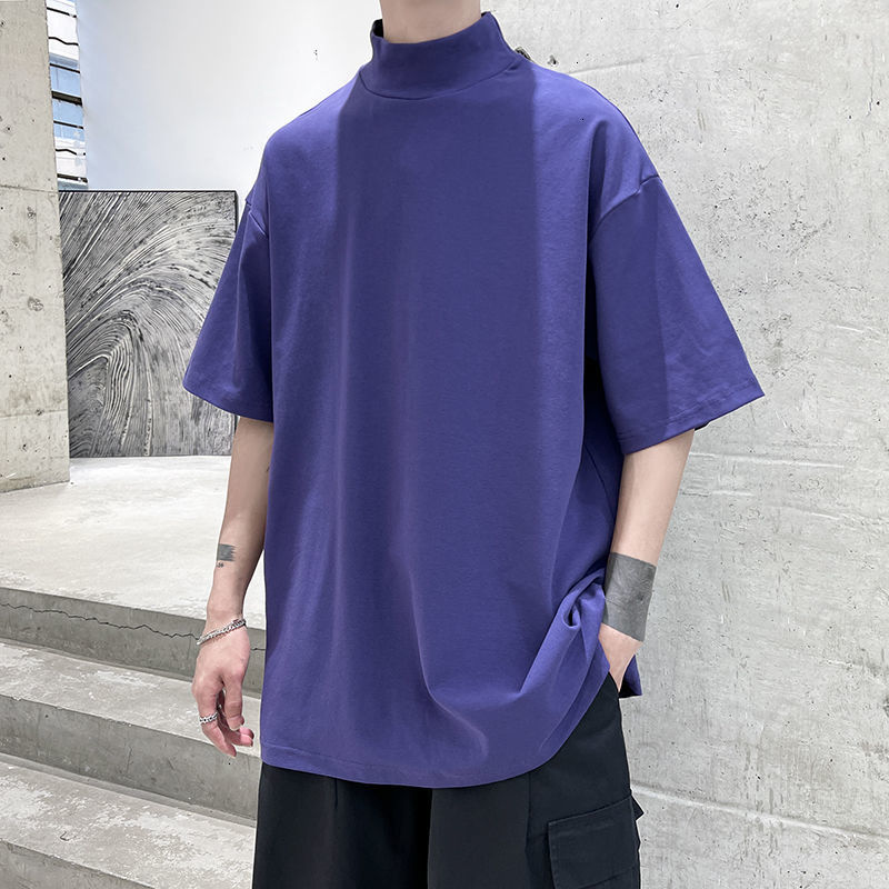 LB oversized t-shirt with turtle neck