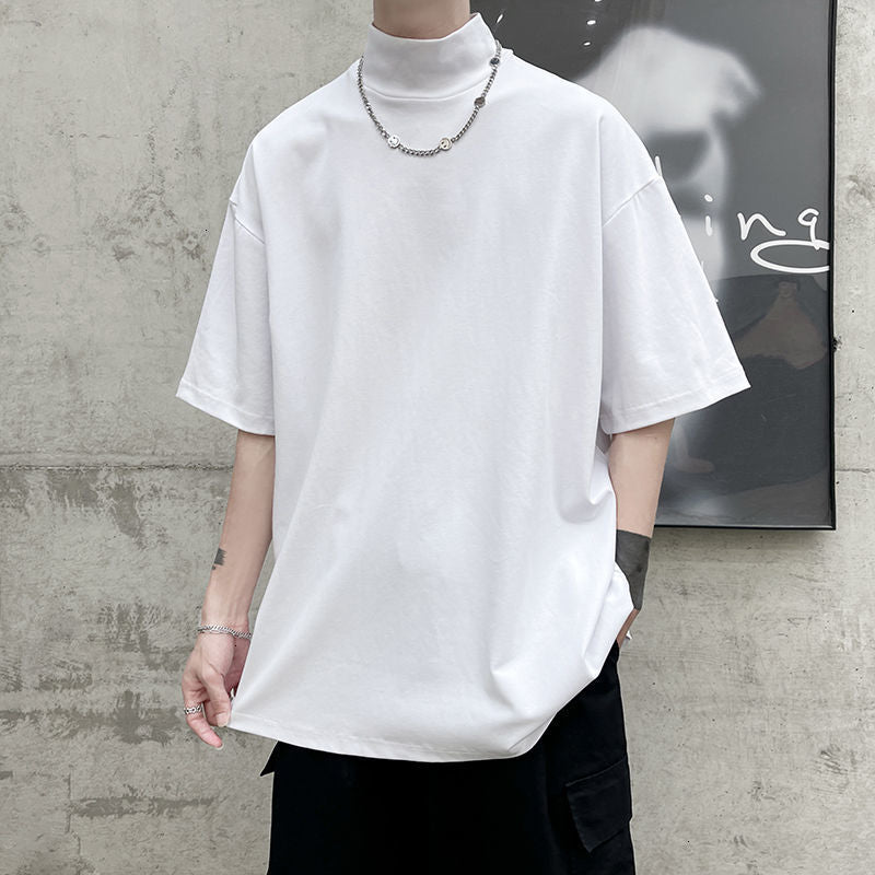 LB oversized t-shirt with turtle neck