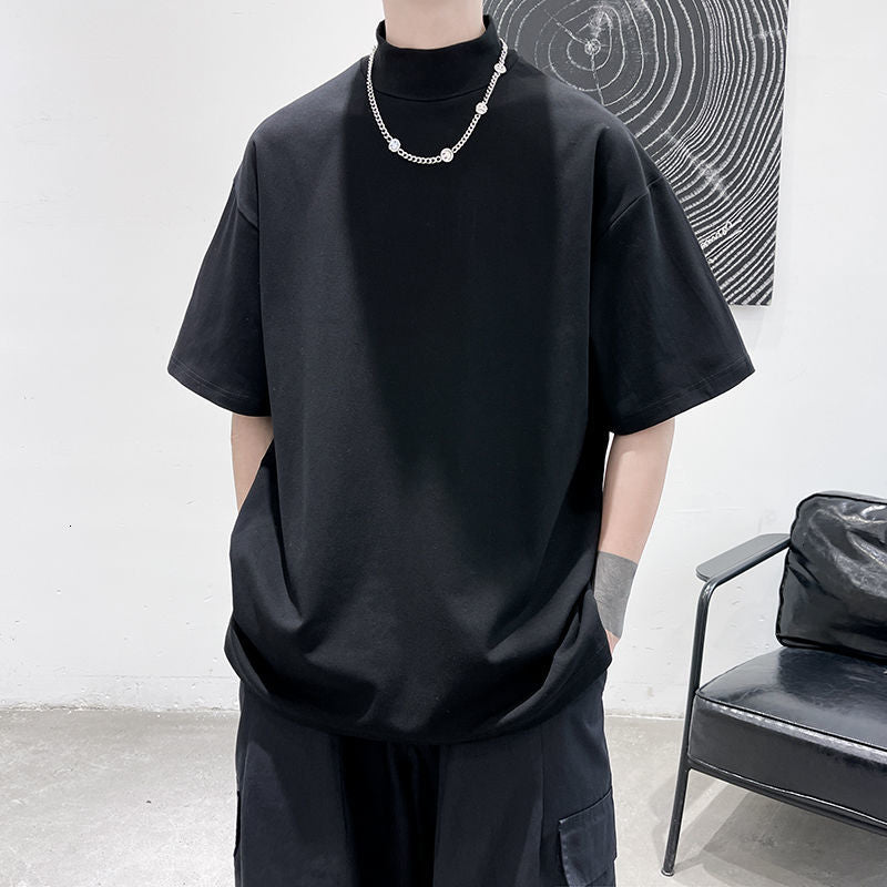 LB oversized t-shirt with turtle neck