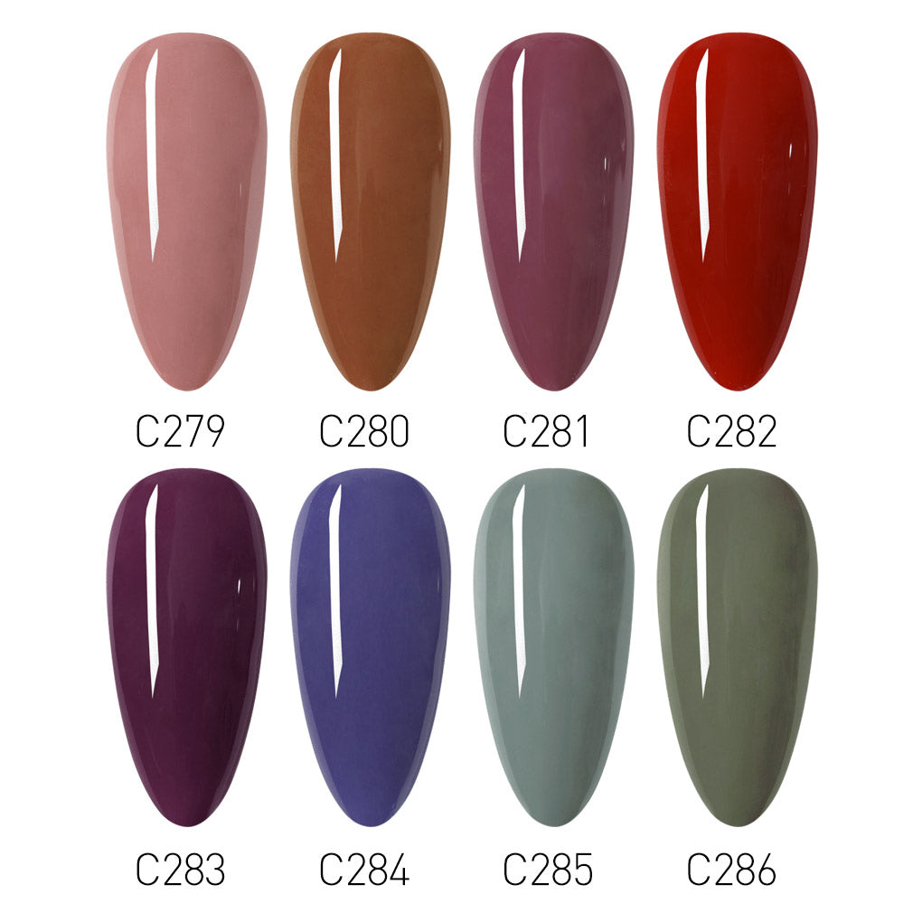 Popular in Winter - 8 Colors Gel Polish Set | CANNI Official