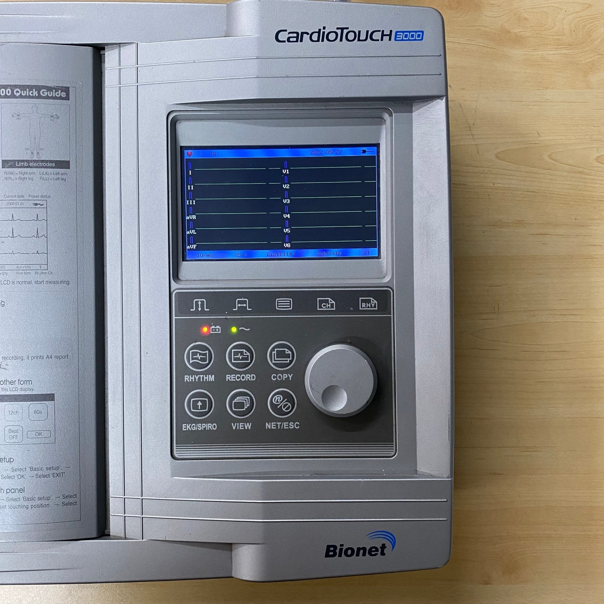 Bionet Cardiotouch 3000 EKG ECG