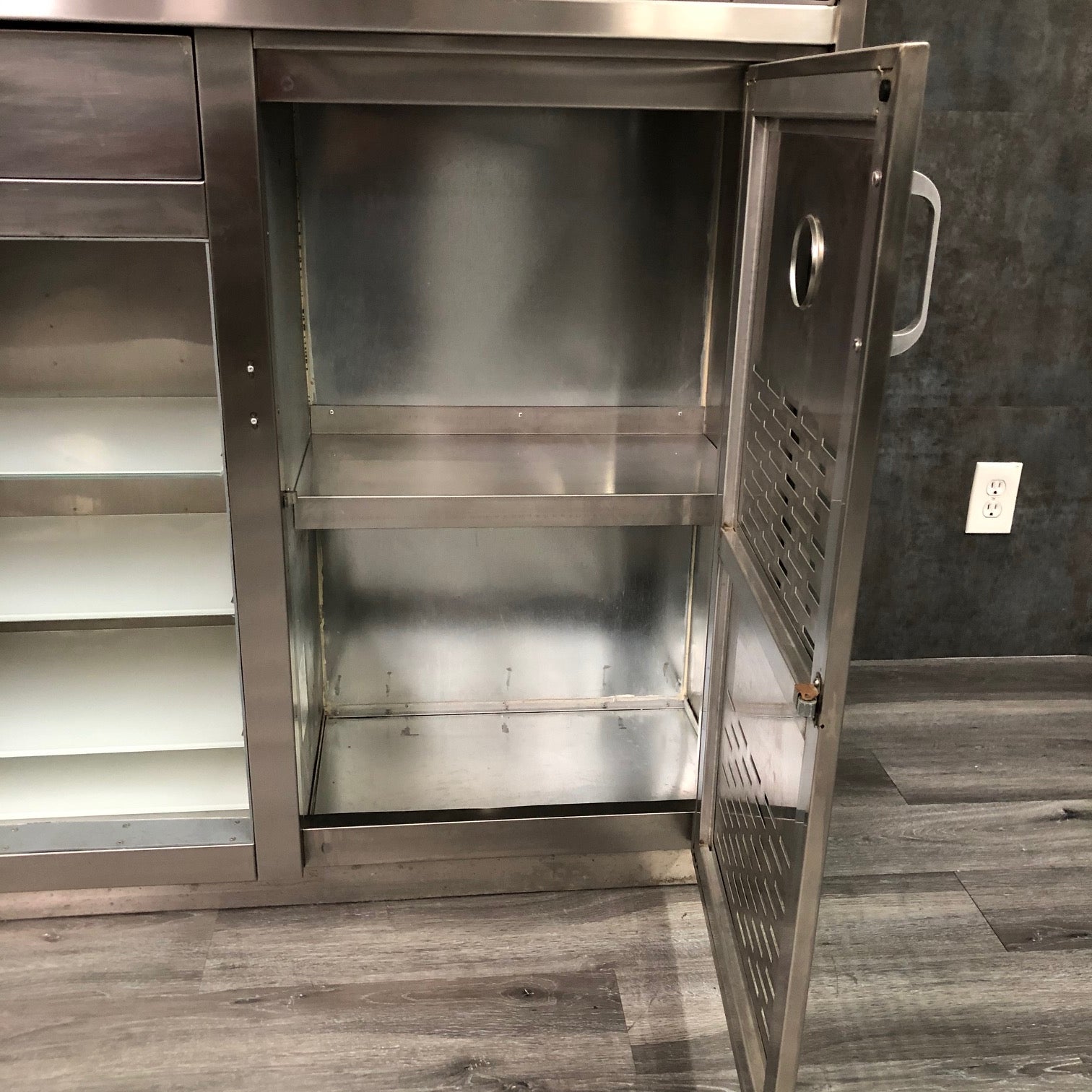 CMP Stainless Steel Medical Supply Cabinet