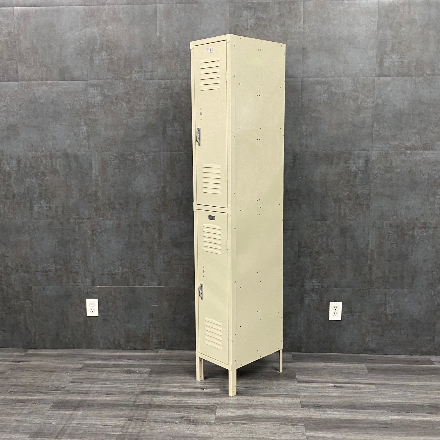 Double Tier Metal Storage Locker Cabinet